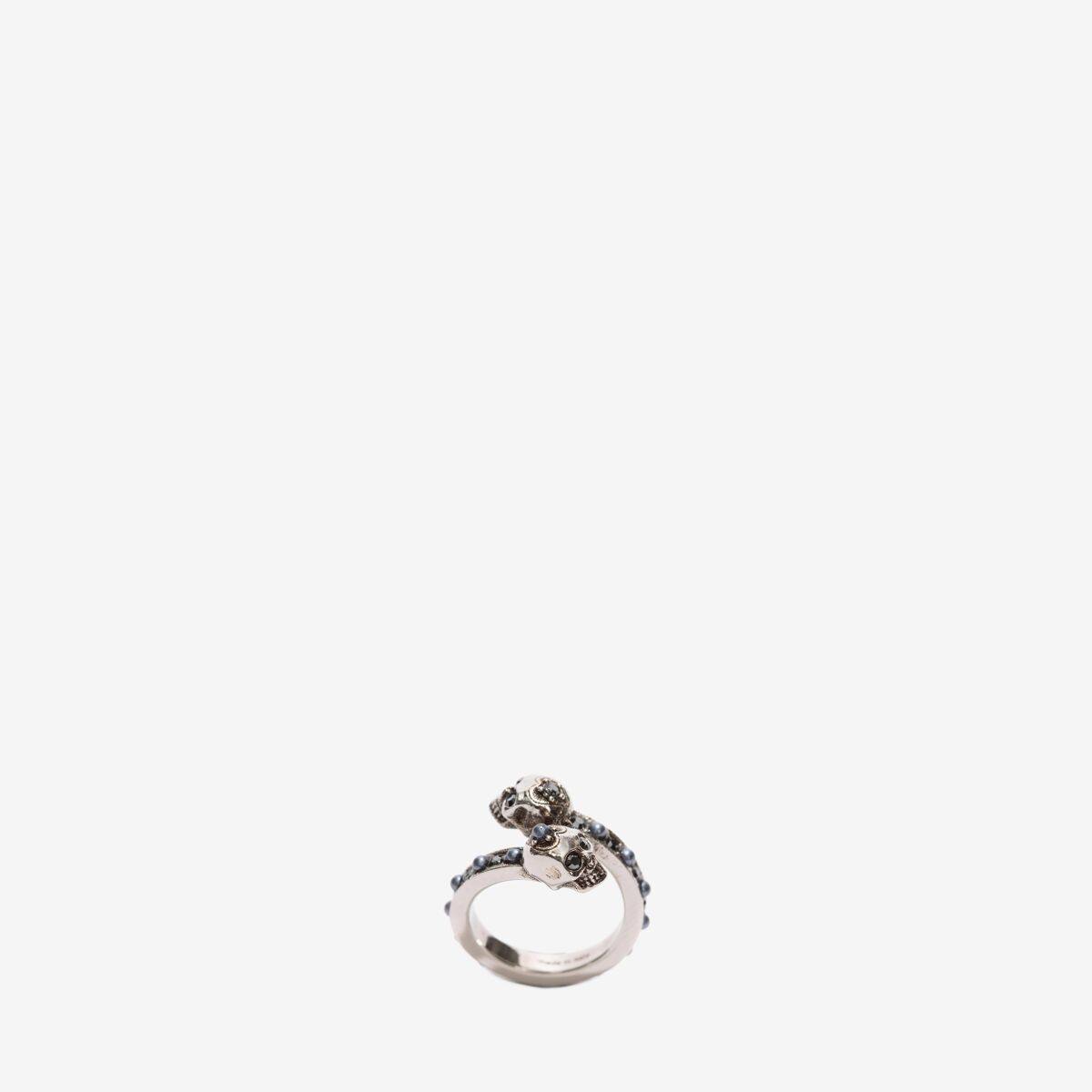 ALEXANDER MCQUEEN - Wrap-Around Skull Ring - Item 553657J160Y1328